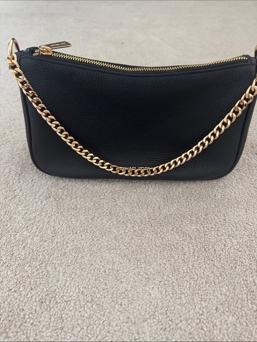 Chain slouch bag